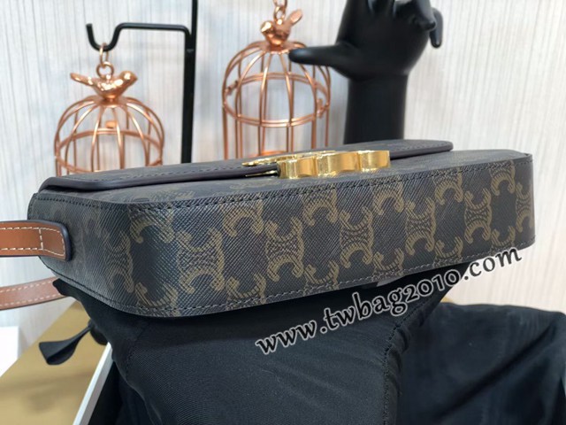 Celine專櫃2023新款Triomphe Shoulder Bag 194143 賽琳最新款凱旋門腋下包 sldj2420